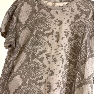 Rag & Bone snakeskin print t-shirt